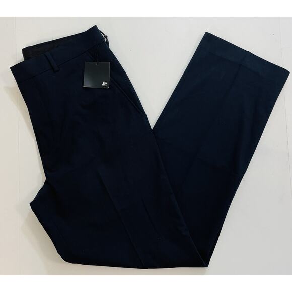 J.FERRAR pants men's size 32 x 32 navy flat front office pants $80 NEW (tt1) - Picture 1 of 5